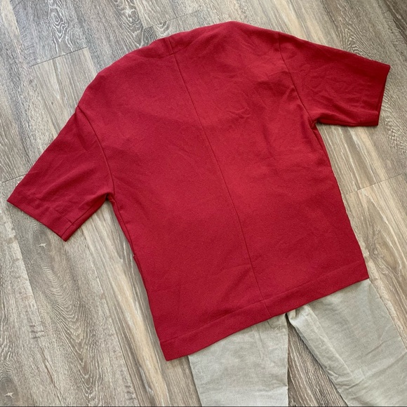 Dynamite open crepe blaser, red, size XS-S - Picture 2 of 4